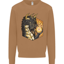 Dragon Dice RPG Role Playing Games Fantasy Mens Sweatshirt Jumper Caramel Latte