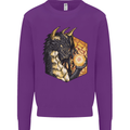 Dragon Dice RPG Role Playing Games Fantasy Mens Sweatshirt Jumper Purple