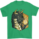 Dragon Dice RPG Role Playing Games Fantasy Mens T-Shirt Cotton Gildan Irish Green