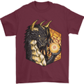 Dragon Dice RPG Role Playing Games Fantasy Mens T-Shirt Cotton Gildan Maroon