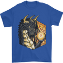 Dragon Dice RPG Role Playing Games Fantasy Mens T-Shirt Cotton Gildan Royal Blue