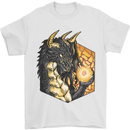 Dragon Dice RPG Role Playing Games Fantasy Mens T-Shirt Cotton Gildan White