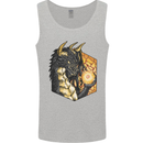 Dragon Dice RPG Role Playing Games Fantasy Mens Vest Tank Top Sports Grey