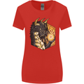 Dragon Dice RPG Role Playing Games Fantasy Womens Wider Cut T-Shirt Red