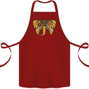 Dragon Joypad Joystick Video Games Console Cotton Apron 100% Organic Maroon