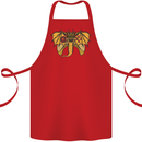 Dragon Joypad Joystick Video Games Console Cotton Apron 100% Organic Red