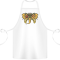 Dragon Joypad Joystick Video Games Console Cotton Apron 100% Organic White