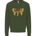 Dragon Joypad Joystick Video Games Console Kids Sweatshirt Jumper Forest Green