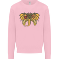Dragon Joypad Joystick Video Games Console Kids Sweatshirt Jumper Light Pink
