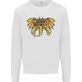 Dragon Joypad Joystick Video Games Console Kids Sweatshirt Jumper White