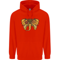 Dragon Joypad Joystick Video Games Console Mens 80% Cotton Hoodie Bright Red
