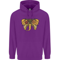 Dragon Joypad Joystick Video Games Console Mens 80% Cotton Hoodie Purple
