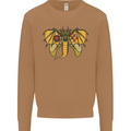 Dragon Joypad Joystick Video Games Console Mens Sweatshirt Jumper Caramel Latte