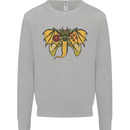 Dragon Joypad Joystick Video Games Console Mens Sweatshirt Jumper Sports Grey