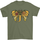 Dragon Joypad Joystick Video Games Console Mens T-Shirt 100% Cotton Military Green