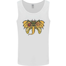 Dragon Joypad Joystick Video Games Console Mens Vest Tank Top White