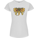 Dragon Joypad Joystick Video Games Console Womens Petite Cut T-Shirt White