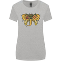 Dragon Joypad Joystick Video Games Console Womens Wider Cut T-Shirt Sports Grey