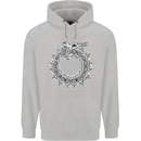 Dragon Symbol Fantasy Chinese Japanese Childrens Kids Hoodie Sports Grey