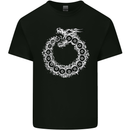 Dragon Symbol Fantasy Chinese Japanese Kids T-Shirt Childrens Black
