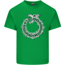 Dragon Symbol Fantasy Chinese Japanese Kids T-Shirt Childrens Irish Green