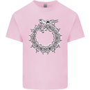Dragon Symbol Fantasy Chinese Japanese Kids T-Shirt Childrens Light Pink