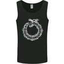 Dragon Symbol Fantasy Chinese Japanese Mens Vest Tank Top Black