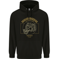 Dragon Warrior Samurai Japan Japanese Childrens Kids Hoodie Black