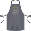 Dragon Warrior Samurai Japan Japanese Cotton Apron 100% Organic Steel