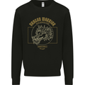 Dragon Warrior Samurai Japan Japanese Kids Sweatshirt Jumper Black