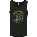 Dragon Warrior Samurai Japan Japanese Mens Vest Tank Top Black