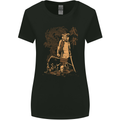 Dragon Warrior Wolf Dragon MMA Samurai Womens Wider Cut T-Shirt Black