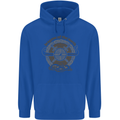 Dragons North Viking Valhalla Thor Odin Childrens Kids Hoodie Royal Blue