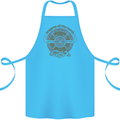 Dragons North Viking Valhalla Thor Odin Cotton Apron 100% Organic Turquoise