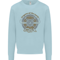 Dragons North Viking Valhalla Thor Odin Kids Sweatshirt Jumper Light Blue