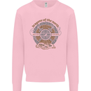 Dragons North Viking Valhalla Thor Odin Kids Sweatshirt Jumper Light Pink