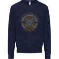 Dragons North Viking Valhalla Thor Odin Kids Sweatshirt Jumper Navy Blue