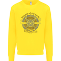 Dragons North Viking Valhalla Thor Odin Kids Sweatshirt Jumper Yellow