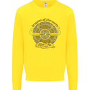 Dragons North Viking Valhalla Thor Odin Kids Sweatshirt Jumper Yellow