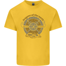 Dragons North Viking Valhalla Thor Odin Kids T-Shirt Childrens Yellow