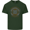 Dragons North Viking Valhalla Thor Odin Mens Cotton T-Shirt Tee Top Forest Green