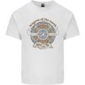 Dragons North Viking Valhalla Thor Odin Mens Cotton T-Shirt Tee Top White