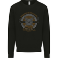 Dragons North Viking Valhalla Thor Odin Mens Sweatshirt Jumper Black