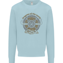Dragons North Viking Valhalla Thor Odin Mens Sweatshirt Jumper Light Blue