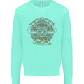 Dragons North Viking Valhalla Thor Odin Mens Sweatshirt Jumper Peppermint