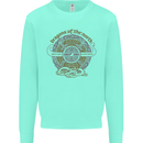 Dragons North Viking Valhalla Thor Odin Mens Sweatshirt Jumper Peppermint