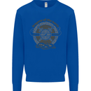 Dragons North Viking Valhalla Thor Odin Mens Sweatshirt Jumper Royal Blue