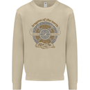 Dragons North Viking Valhalla Thor Odin Mens Sweatshirt Jumper Sand