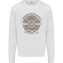 Dragons North Viking Valhalla Thor Odin Mens Sweatshirt Jumper White