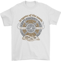 Dragons North Viking Valhalla Thor Odin Mens T-Shirt Cotton Gildan White